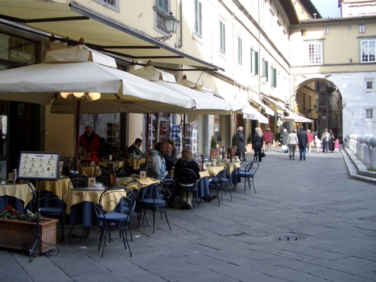 A cafe at San Michele